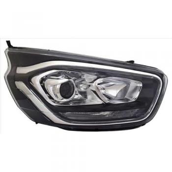 Faro Delantero TYC Derecho con Motor Eléctrico Negro para Ford 20-19045-06-2