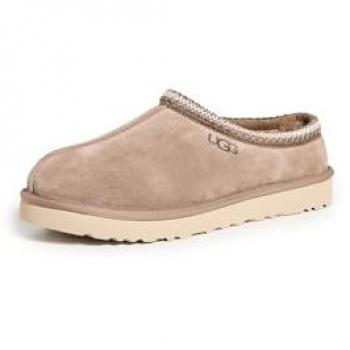 UGG Men's Tasman Brown Sheepskin Slippers Size 40