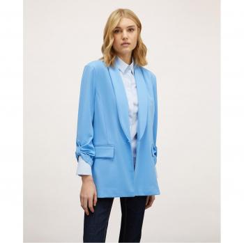 Motivi - Elegante Blazer de mujer con botonadura simple y cuello chal