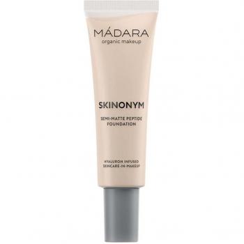 MÁDARA Skinonym Semi-Matte Peptide Foundation #15 Stone 30 ml