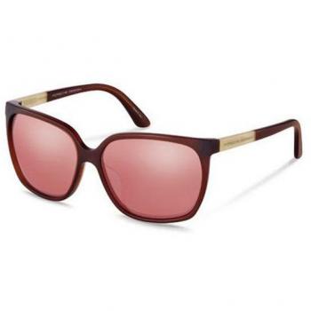 Porsche Design P8589 B Women's Sunglasses Brown Size 60