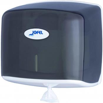 Jofel AE67400 Portarrollos Vertical, Dispensación Central, 300 m, Fumé