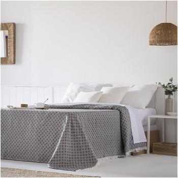 Colcha multiusos Anna Boheme gris 230x290 cm