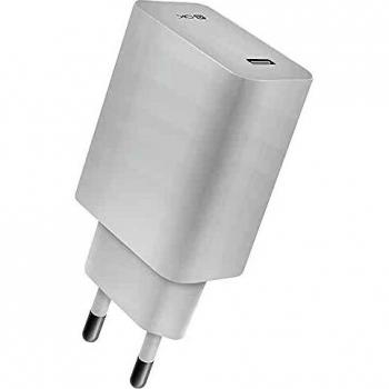 4-Ok Cargador Ultra Rápido USB-C 20W, PD Power Delivery, Cargador Casa 220V Compatible con Apple, Samsung, Xiaomi, Huawei.