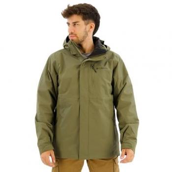 Columbia Element Blocker III Chaqueta Impermeable Insulada Hombre Verde XL