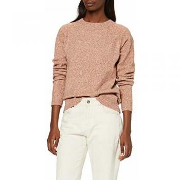 Vero Moda Vmdoffy LS O-Neck Blouse Color suéter, Marrón