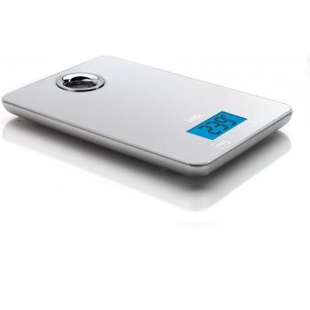 Laica KS1300S Electrónico Rectángulo Plata - Báscula de cocina