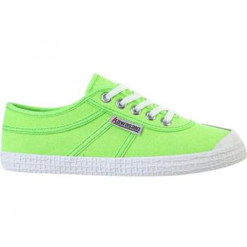 Zapatillas de deporte Kawasaki para mujer Original Neon verde K202428 3002 Green Gecko