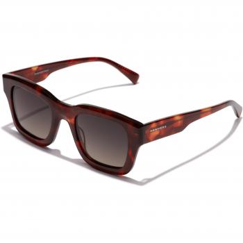 Gafas de Sol Unisex Hawkers Culture Cuadradas en Carey's Rojo Ahumado