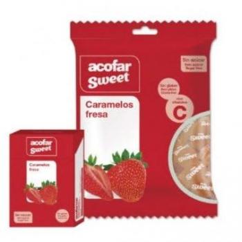 Caramelos Acofarsweet sabor fresa sin azúcar 35g