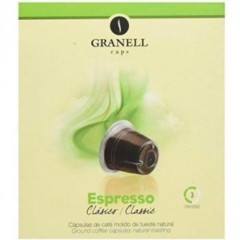 Granell Espresso Clásico Cápsulas Compatibles Nespresso - 50 gr