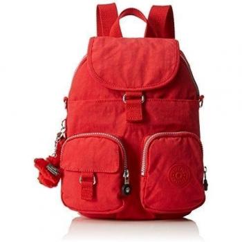 Kipling Firefly N, Bolso de Mochila Para Mujer, Rojo