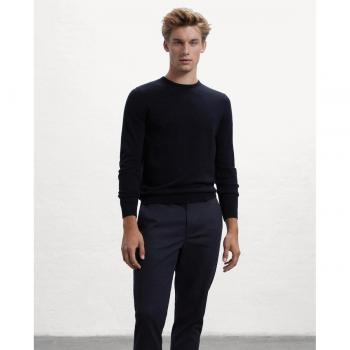 Jersey de punto Bayona negro para hombre ECOALF - Moda sostenible con estilo