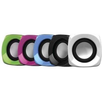 Sveon SON10 - Altavoz 6W para PC alimentado por USB, color blanco