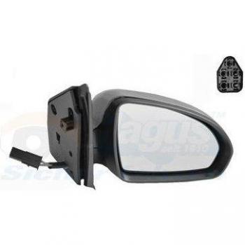Espejo retrovisor VAN WEZEL 2911818 con ajuste eléctrico, carcasa negra, diseño aerodinámico, compatible con vehículos específicos y homologado para uso en carretera