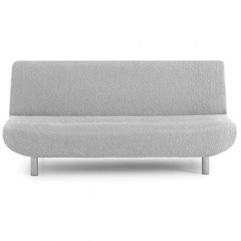 Funda sofá bielástica Clic-Clac Thor 3 plazas Gris 140 x 100 x 200 cm