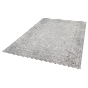 Alfombra Kilim Soraya B Viscosa Gris 60x180 cm