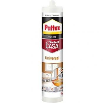Pattex Universal Perfect Casa, silicona, interior y exterior, blanco, 280ml
