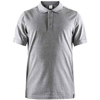 Craft Casual Piqué Polo Shirt - Gray 3XL