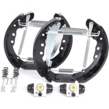 Juego de zapatas de frenos KIT SUPERPRO BOSCH 0 204 114 634, Kit frenos, disco de tambor