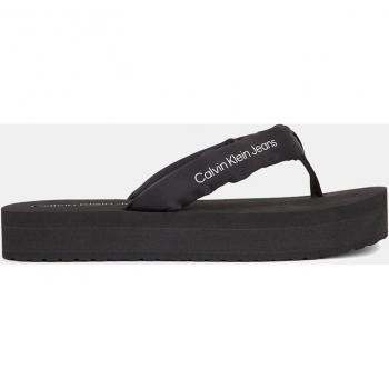 Chanclas de Mujer Calvin Klein Plataforma Satén
