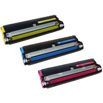 Konica-Minolta 4576611 - Pack de 3 tóners, 4500 páginas, cian, magenta y amarillo