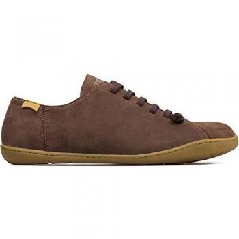 Camper Peu Nubuck Leather Men's Barefoot Shoes - Dark Brown