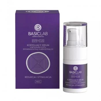 BasicLab Dermocosmetics Esteticus Smoothing Serum to Even Out Skin Tone 15 ml