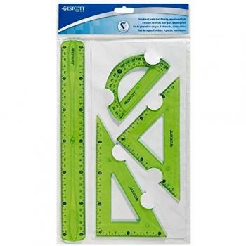 PACK DE REGLAS DE DIBUJO GRAFOPLAS WESTCOTT 74310899 INCLUYE