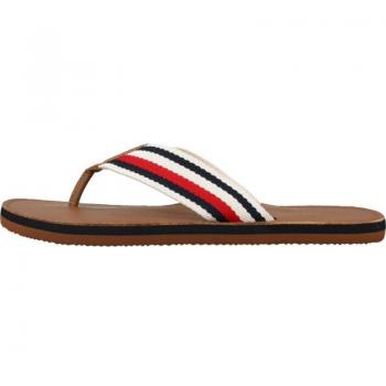 Sandalias de Hombre Tommy Hilfiger Modelo Leather Beach Sandal Color Marrón GU GU9