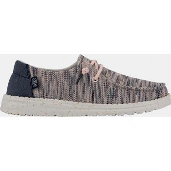 Hey Dude Mocasines Wendy Sox Rosa Cómodos para Mujer