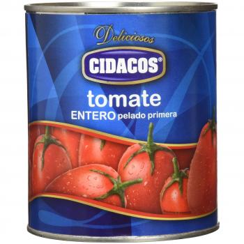 Cidacos tomate entero cil 800 gr. - [Pack de 4]