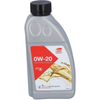 FEBI BILSTEIN Aceite de motor 0W20 - Ref: 177640, viscosidad 0W20, compatible con motores de gasolina y diésel, formulación sintética, protección contra el desgaste, mejora la