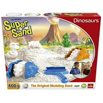 Goliath Super Sand Dinosaurios Arena Magica, Color Blanco, Talla Única