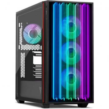 Yeyian Mirage S Mid Tower Cristal Templado ARGB USB-C 3.2 Negra