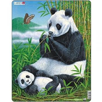Puzzle Larsen - Panda en Entorno Natural, 33 Piezas