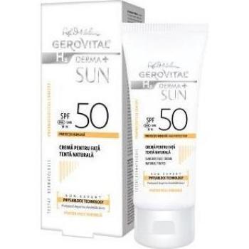 Gerovital Crema Solar SPF50 Tono Natural 50ml