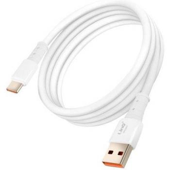 Cable USB a USB-C de carga rápida 5A, longitud 1.2m, color blanco