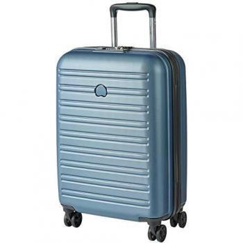 Delsey Paris Segur 2.0 Cabin Trolley 55 cm Women's Hard Suitcase in Blue