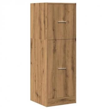 Armario Botiquín Madera Ingeniería Roble Artisan 40x41x118 cm