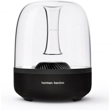 Harman Kardon Aura Plus - Sistema de altavoces domésticos inalámbricos para dispositivos iOS, Android y Windows