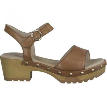 Sandalias de Mujer TAMARIS 88205 PIEL CUERO MARRON