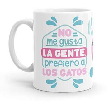 Taza Original Resistente al Microondas y Lavavajillas - No Me Gusta la Gente