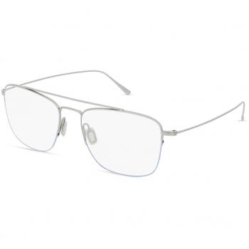 Rodenstock R7117 A Armazones para Hombre Plateadas con lentes recetados de 55 mm