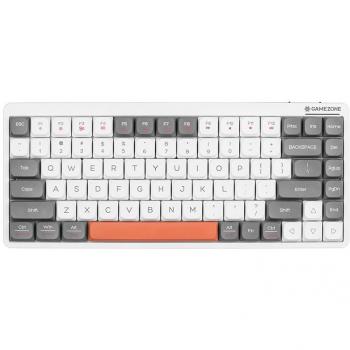 Teclado mecánico Tracer FINA 84 White/Grey (Outemu Red Switch) TRAKLA47310