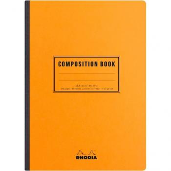 Cuaderno Composition Book A5 - Rhodia 119208C - Cuadricula (5x5mm) - Naranja