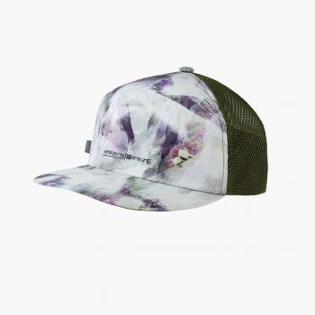 Gorra unisex Multi Losh Buff Pack Trucker lila blanco