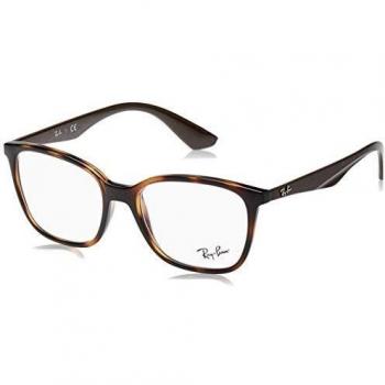 Ray-Ban RB7066 5577 Shiny Havana Unisex Square Eyewear