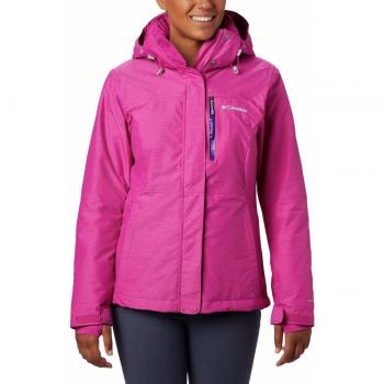 Columbia Alpine Action OH Jacket Chaqueta Hardshell para Mujer, Fucsia, Small