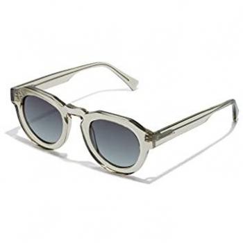 HAWKERS WARWICK UPTOWN Gafas de sol para hombre y mujer - CLEAR SMOKE DARK, diseño redondo, color gris